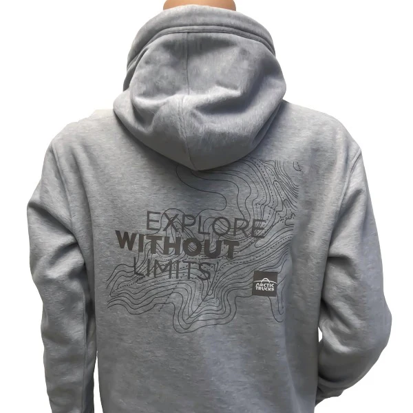 Arctic Trucks Hoodie - Grey Marl - Image 2